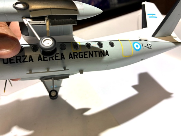 Fokker F-27 Fuerza Aerea Argentina Esc.1/72 By Aerocalcas