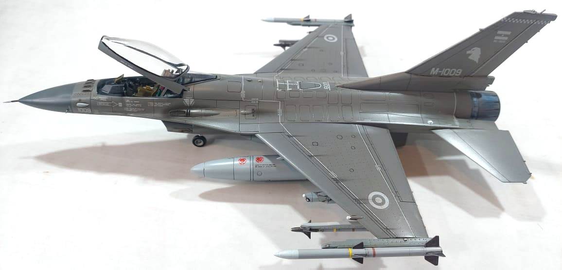 Detalle F-16 A Fuerza Aerea Argentina 1/48 Con Aerocalcas