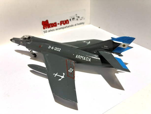 Super Etendard 1/72 Armada Argentina Academy By Aerocalcas